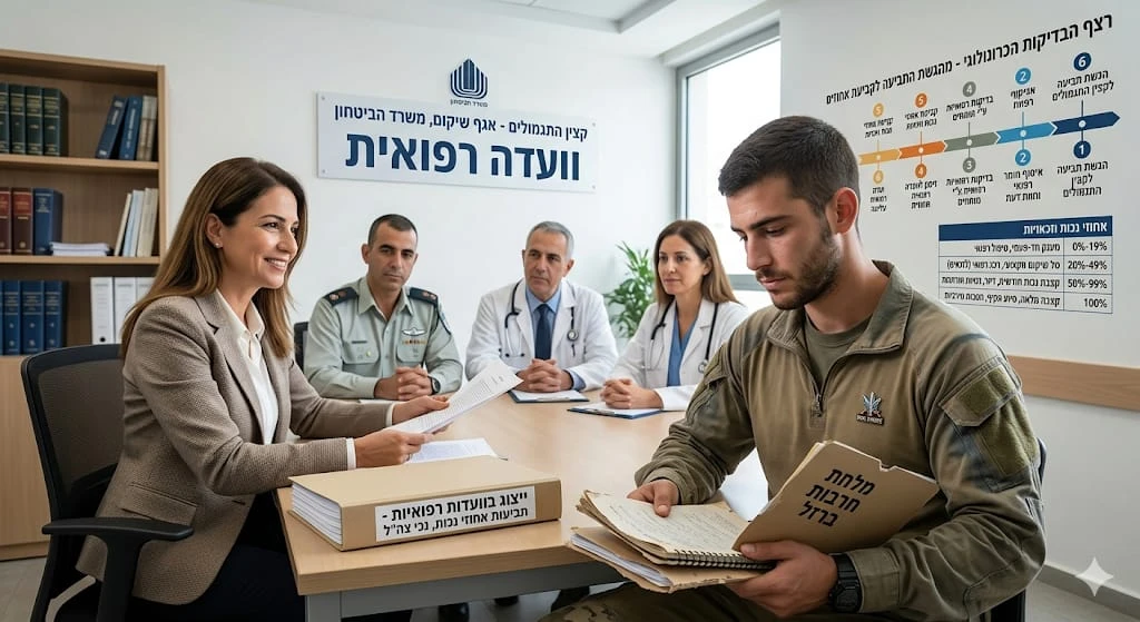 נכי צהל ו-PTSD ממלחמת חרבות ברזל- כיצד לקבל את אחוזי הנכות המגיעים לך